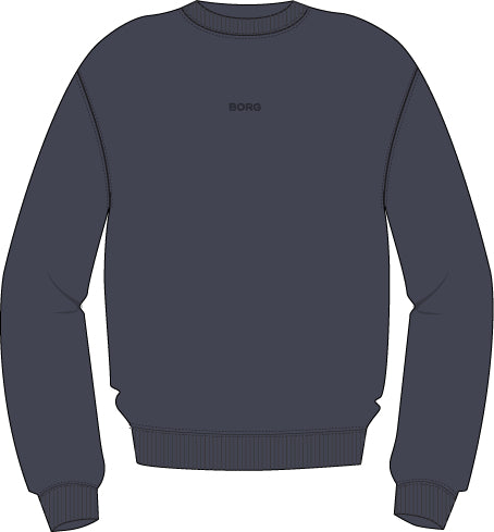 BJÖRN BORG Studio Oversized Sweatshirt Odyssey Gray