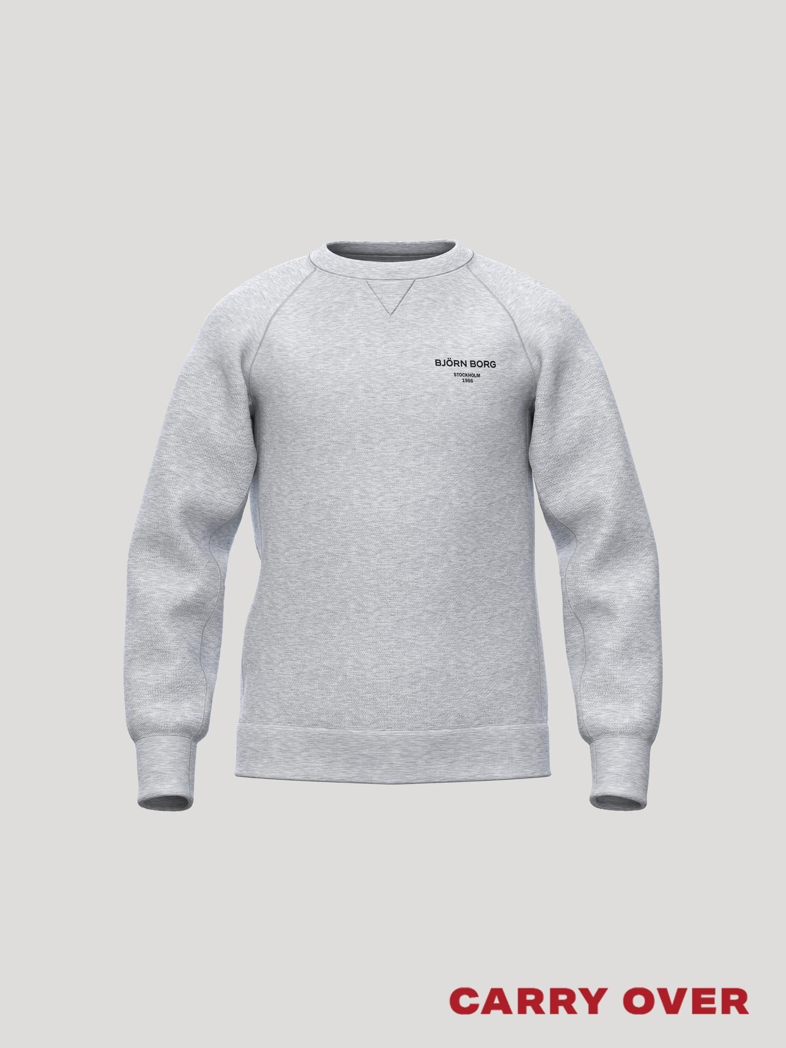 BJÖRN BORG Borg Essential 1 Sweatshirt Light Grey Melange