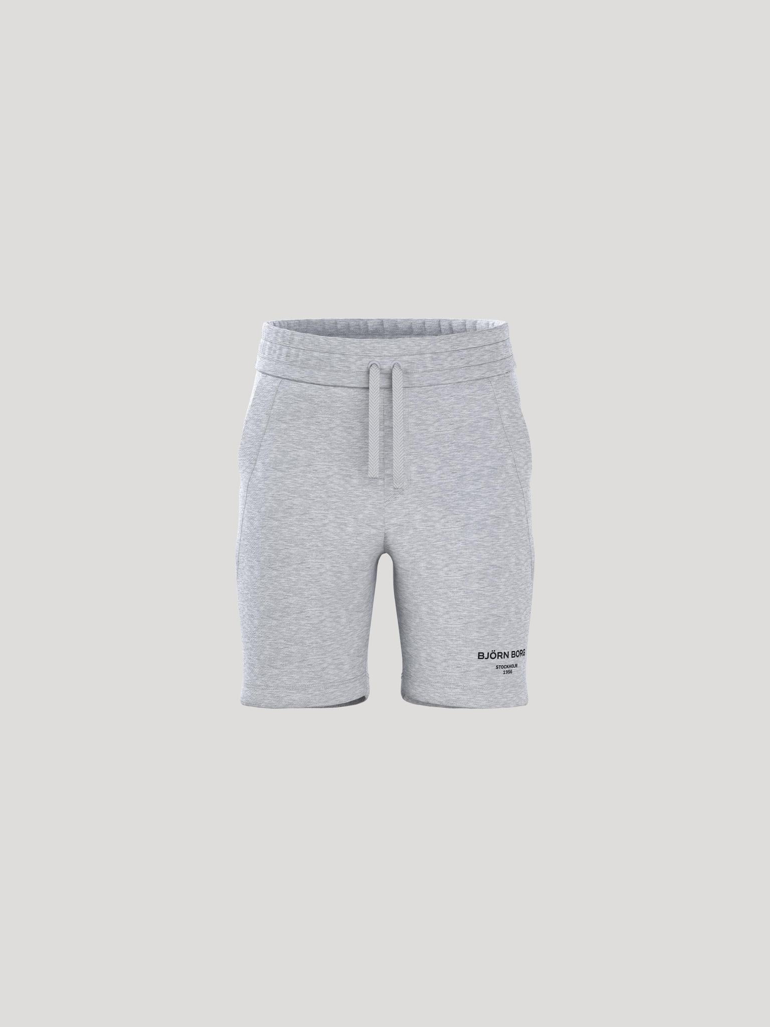 BJÖRN BORG Borg Essential 1 Sweatshorts Light Grey Melange