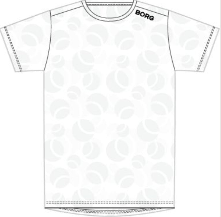 BJÖRN BORG Ace Performance T-shirt Brilliant White