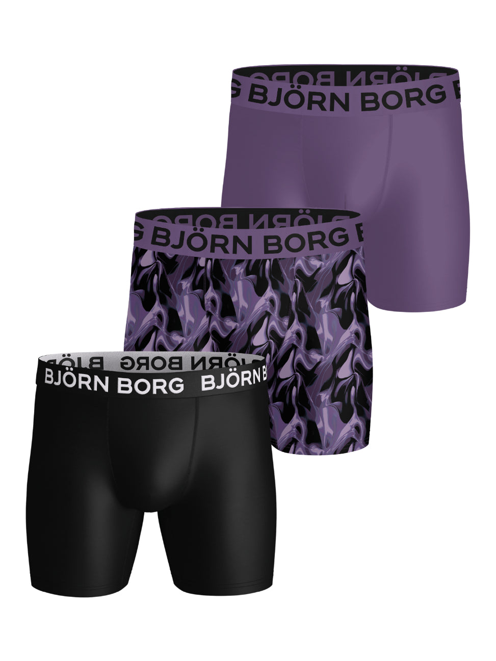 BJÖRN BORG Sports Microfiber Boxer 3p Multipack 3