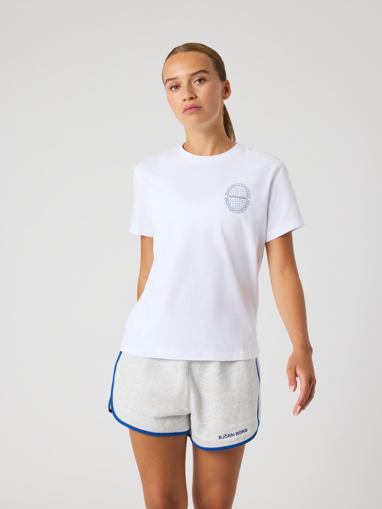 BJÖRN BORG Borg Cotton T-shirt Brilliant White
