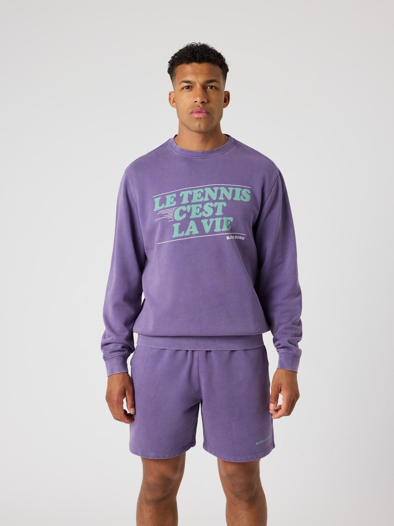 BJÖRN BORG Borg Classic Print Sweatshirt Mystical