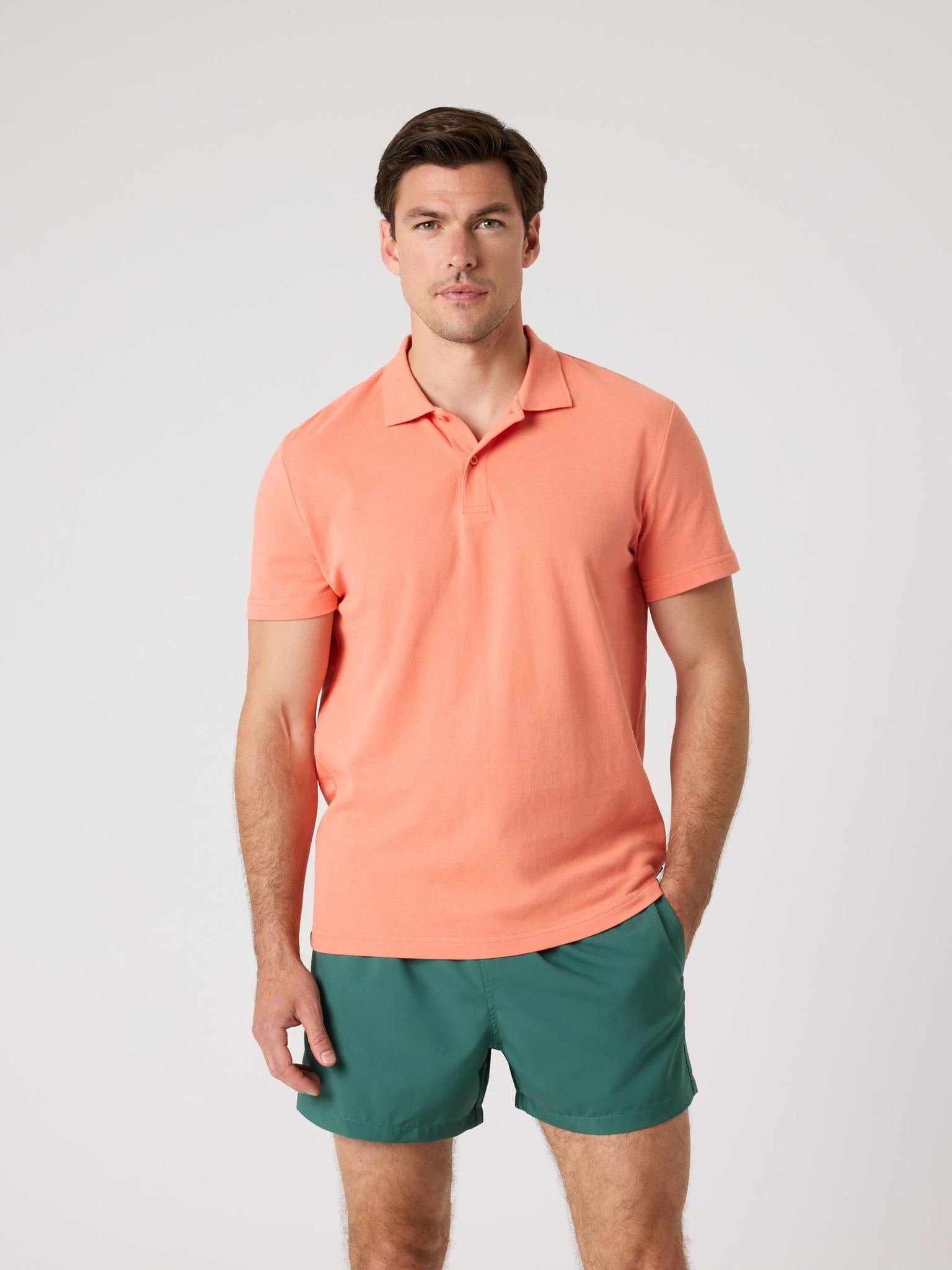 BJÖRN BORG Borg Polo Shirt Coral