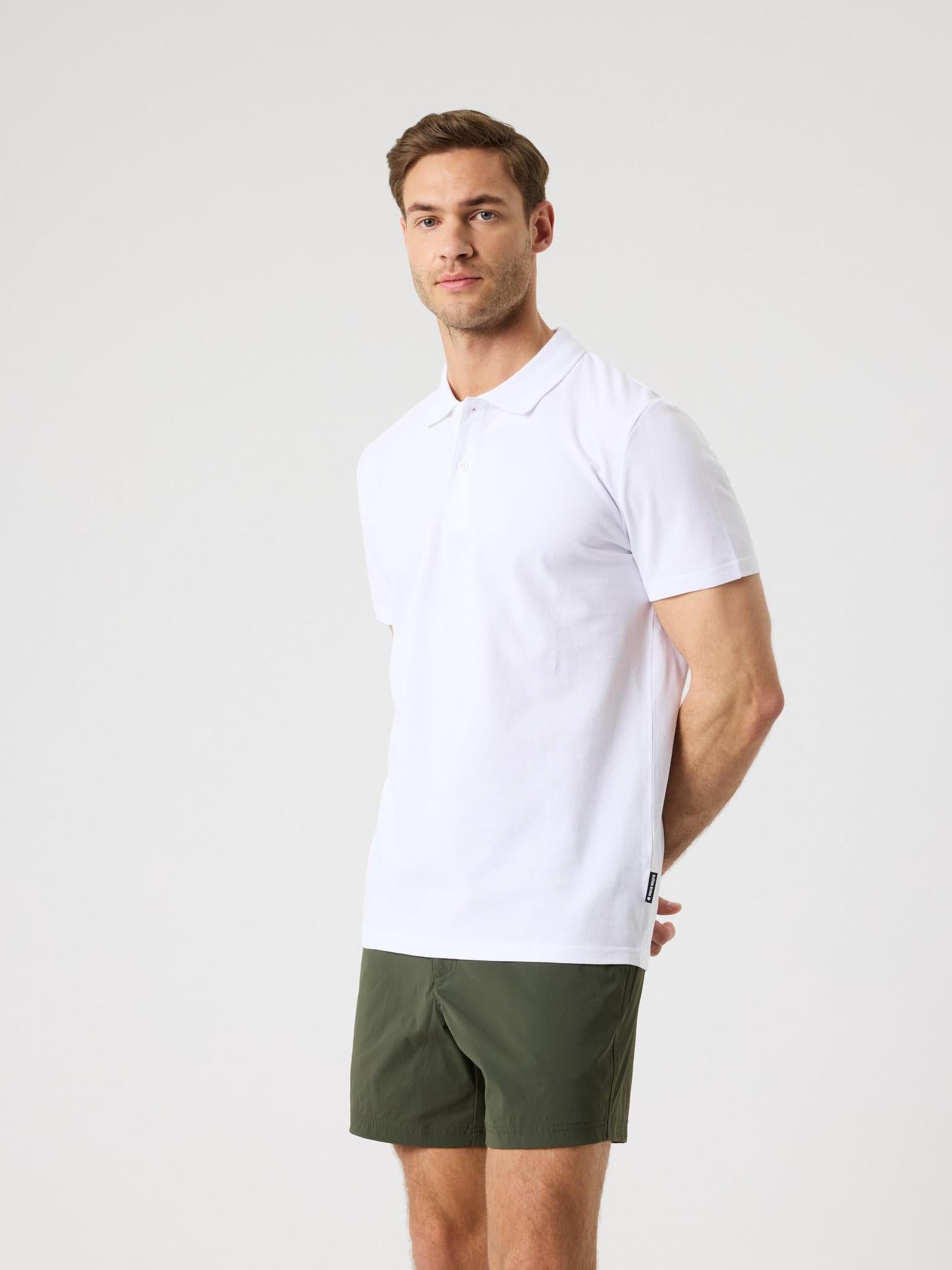 BJÖRN BORG Borg Polo Shirt Brilliant White