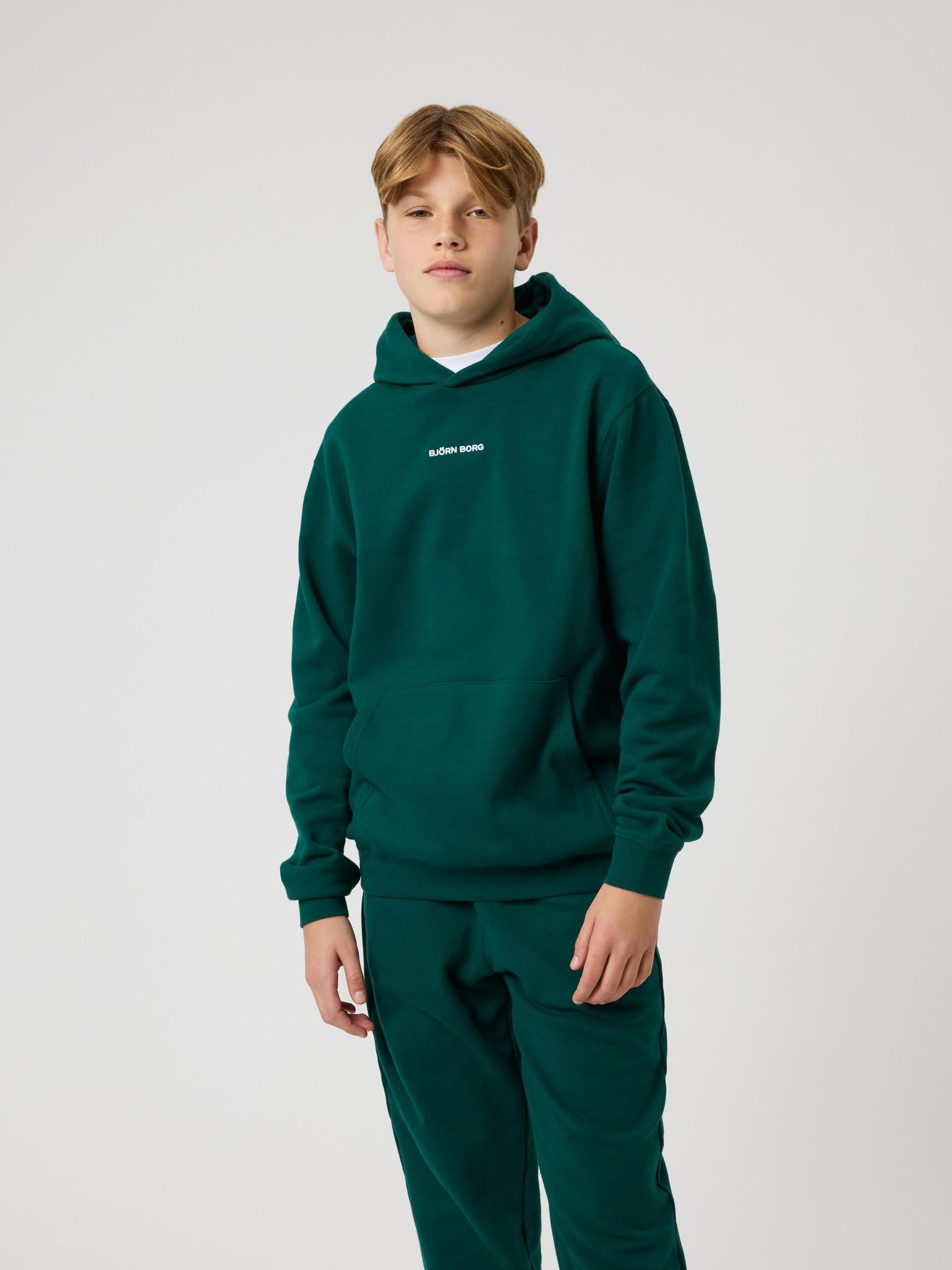 BJÖRN BORG Borg Classic Hoodie Rain Forest