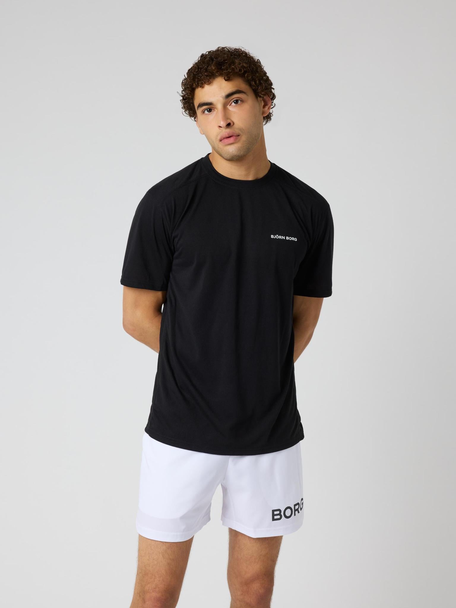 BJÖRN BORG Borg Soft Sports T-shirt Black Beauty