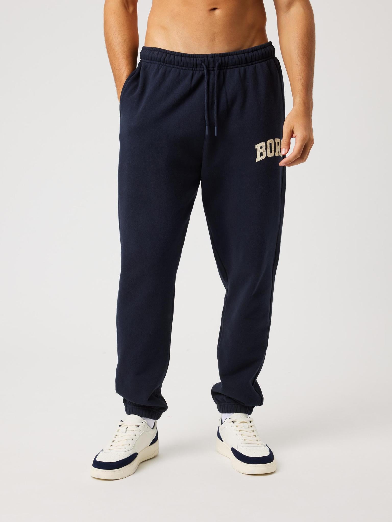 BJÖRN BORG Borg Classic Print Sweatpants Night Sky