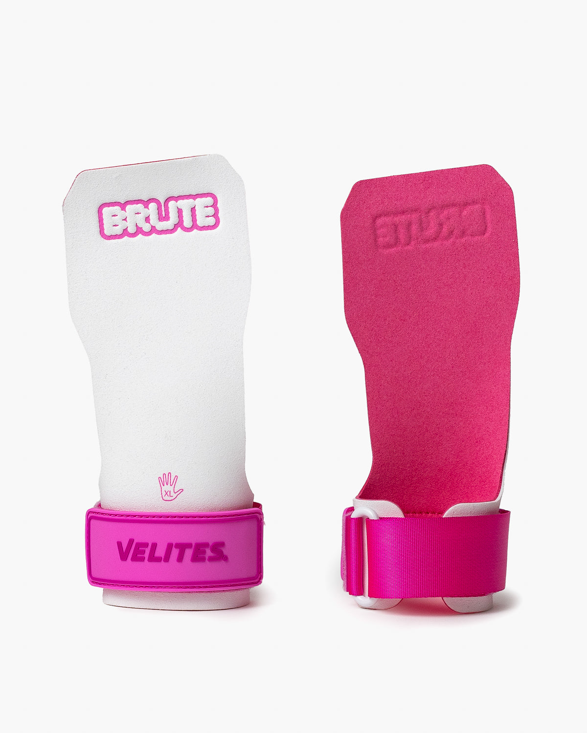 Velites Brute Hand Grips Quad Competition White Pink