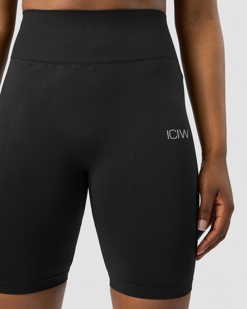ICIW Define Seamless Biker Shorts Black