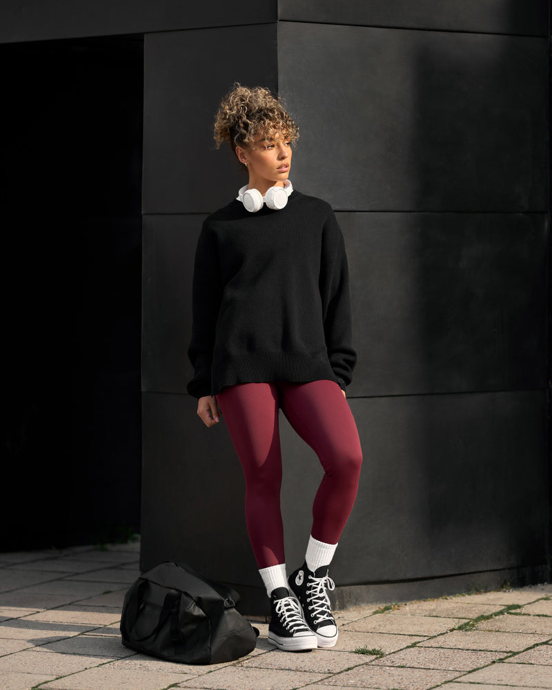 ICIW Soft Knit Crewneck Black