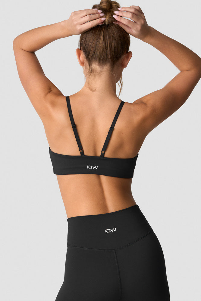 ICIW Nimble Adjustable Sports Bra Black