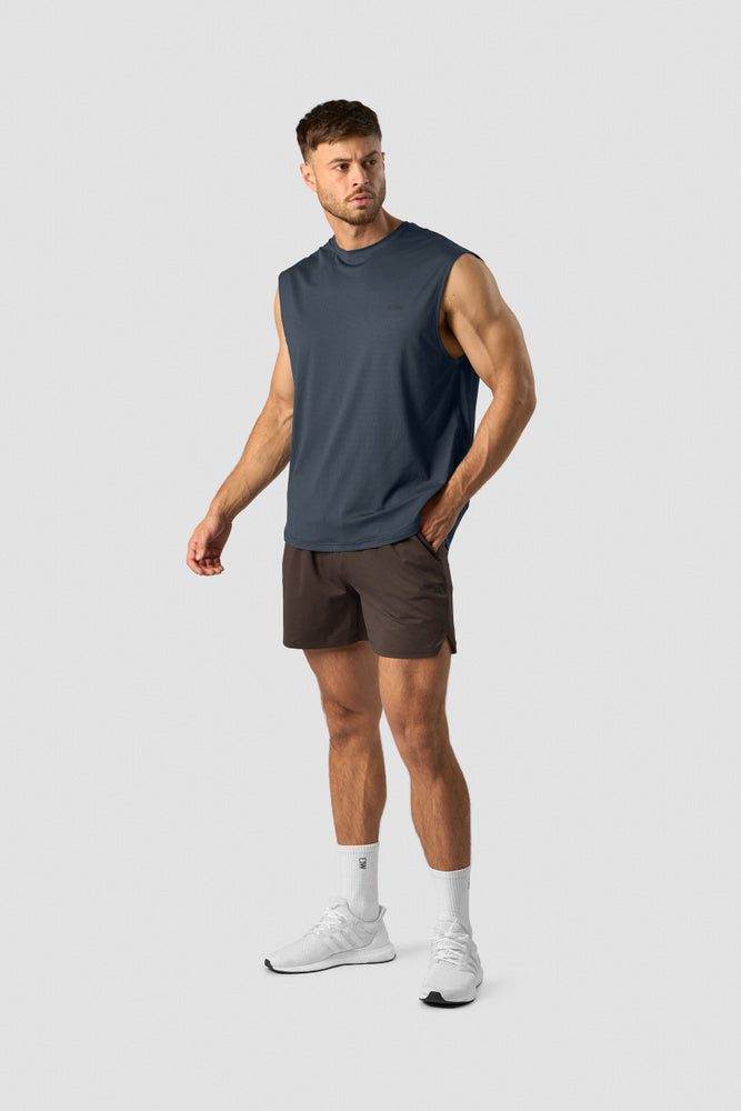 ICIW Stride Sleeveless T-shirt Men Navy