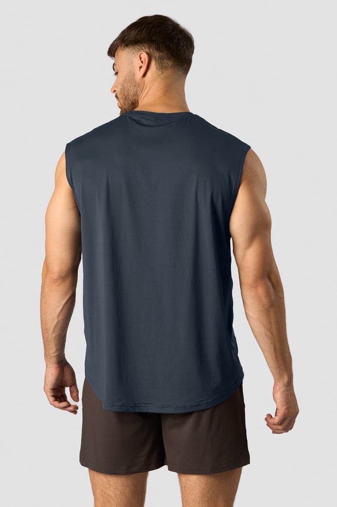 ICIW Stride Sleeveless T-shirt Men Navy
