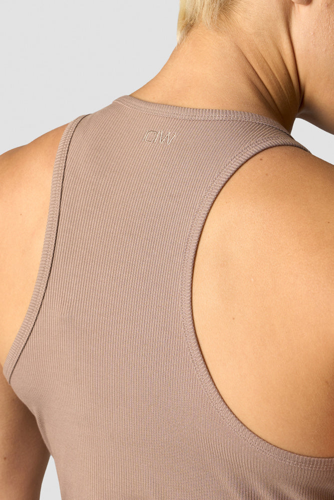 ICIW Nimble Cropped Tank Top Autumn Brown