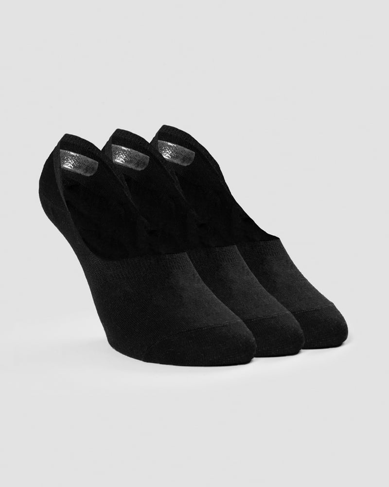 ICIW Invisible Socks 3-pack Black