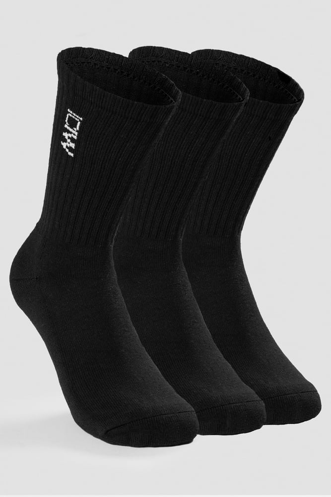 ICIW Training Socks 3-pack Black