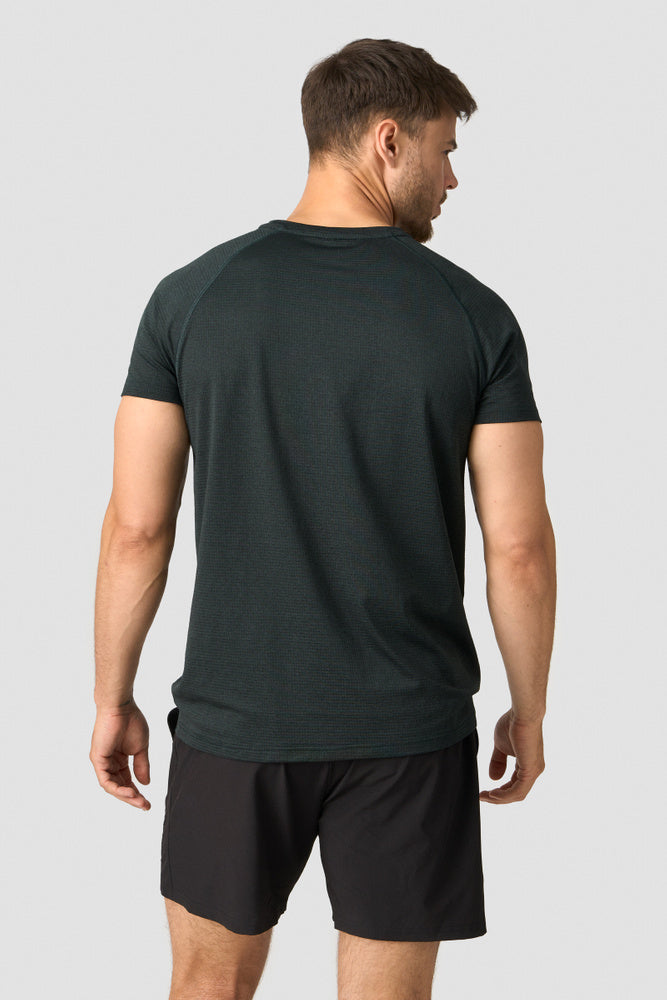 ICIW Training Mesh T-shirt Dark Green
