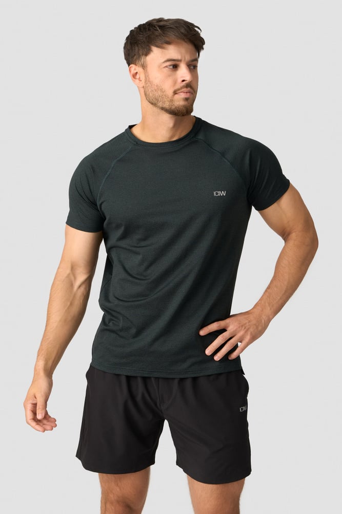 ICIW Training Mesh T-shirt Dark Green