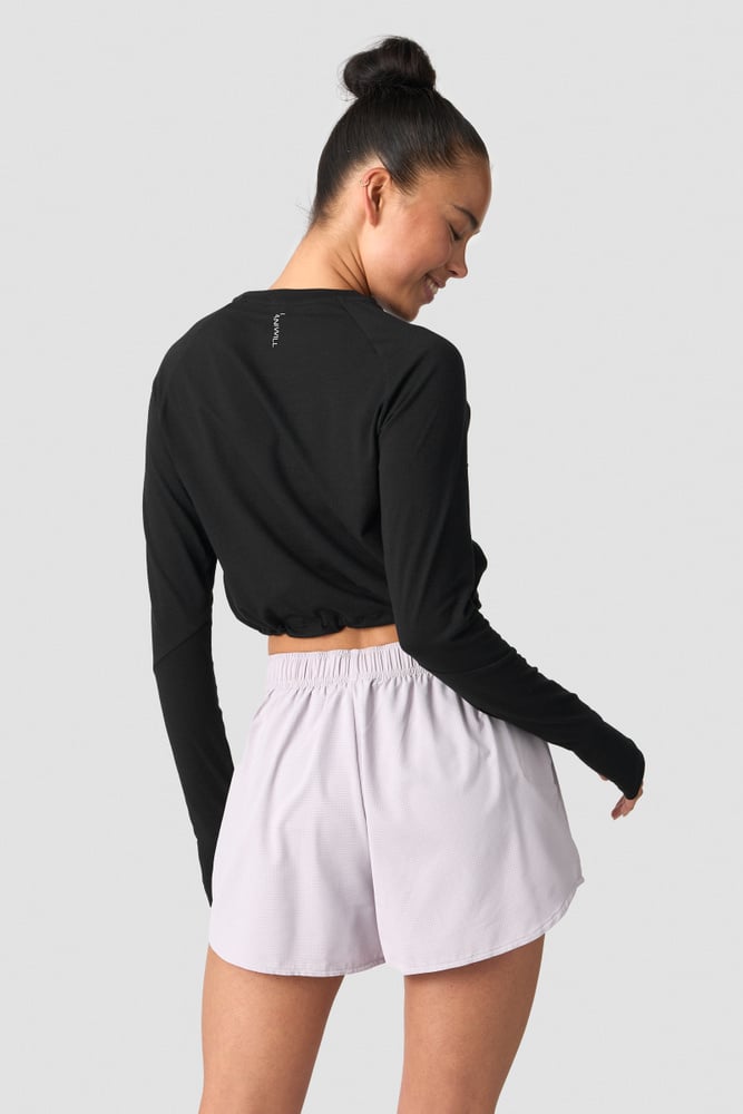 ICIW Define Cropped Adjustable Long Sleeve Black