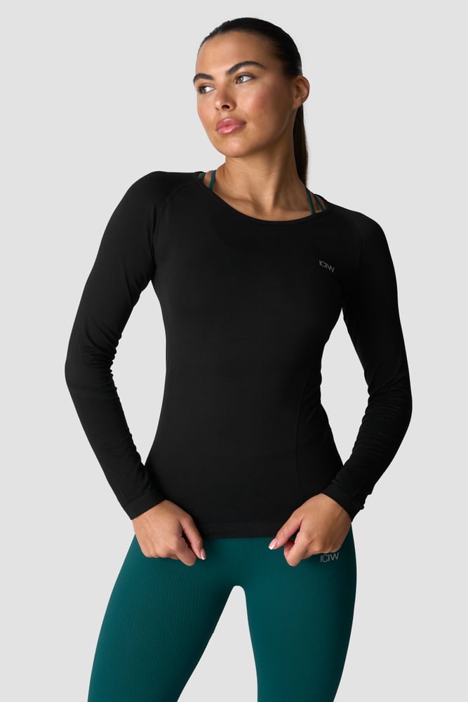ICIW Everyday Seamless LS Black