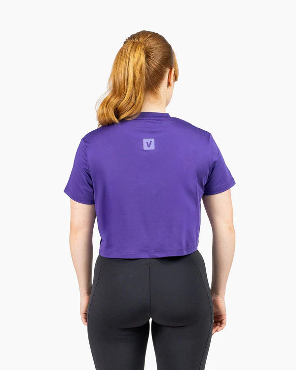 Velites Crop Holo Lila