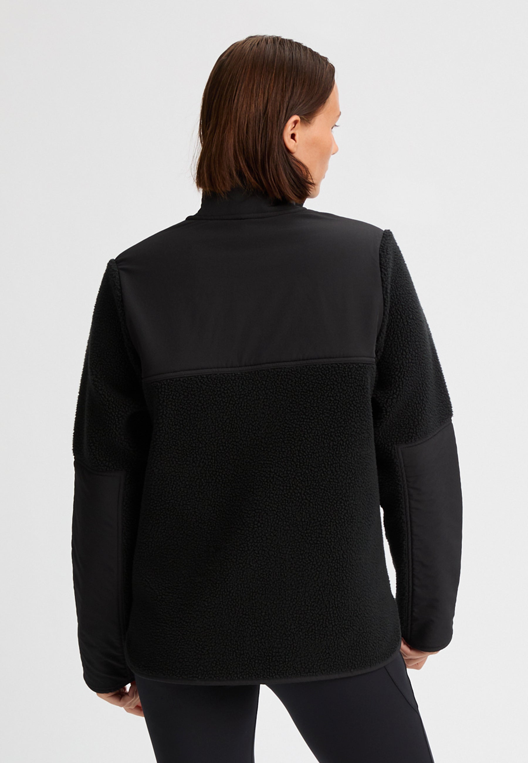 RÖHNISCH Phoebe Pile Jacket, Svart