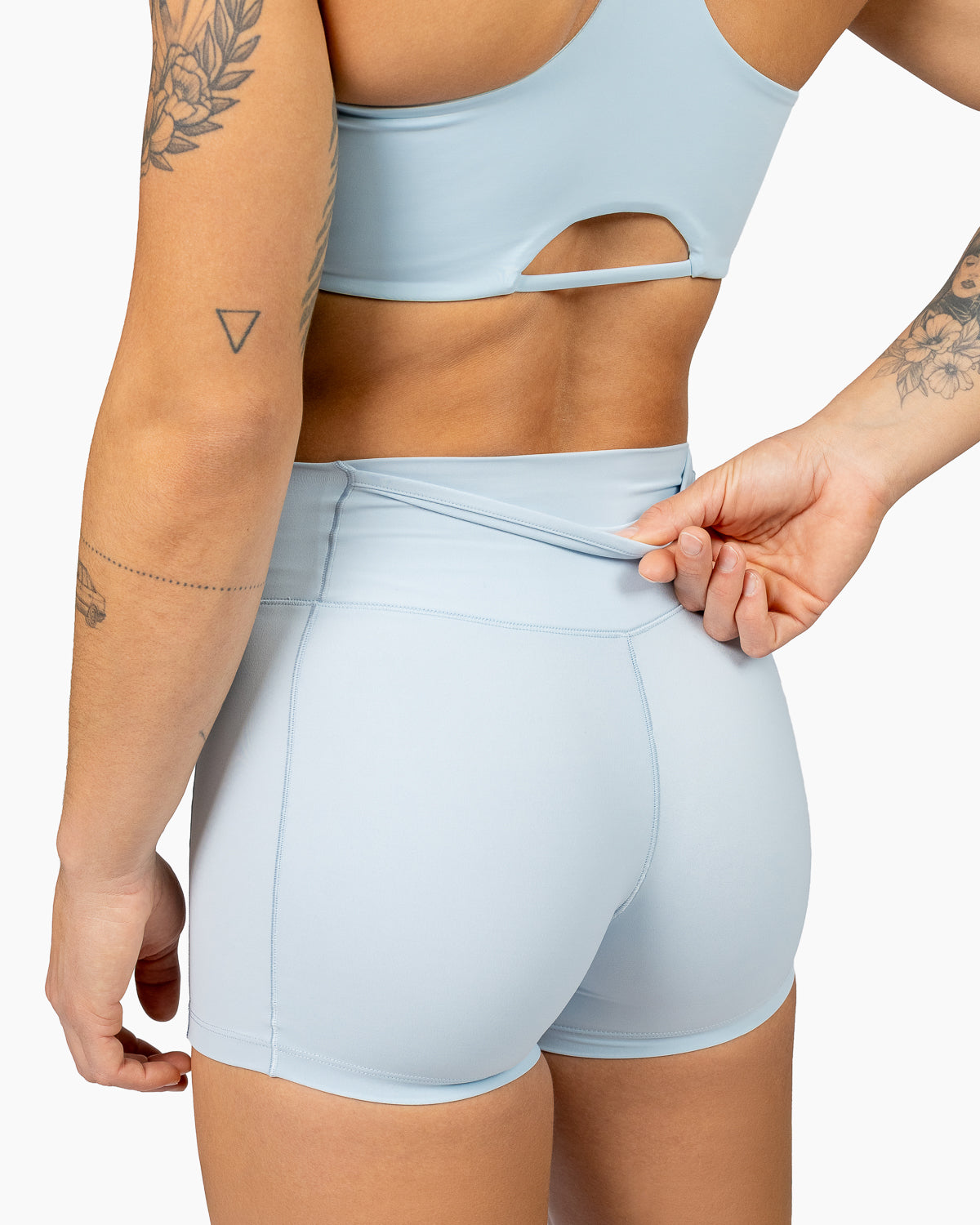 Velites Legging Short Holo Caribbean Blue