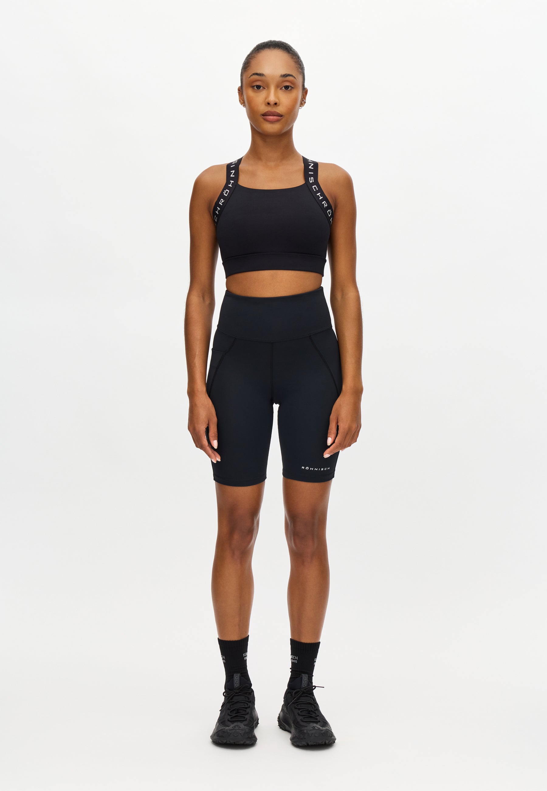 RÖHNISCH Flattering High Waist Bike Tights Svart