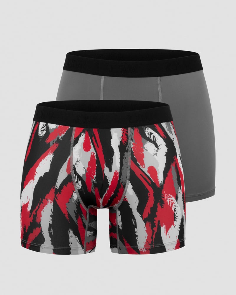 ICIW Sport Boxer 2-pack Grey/Red
