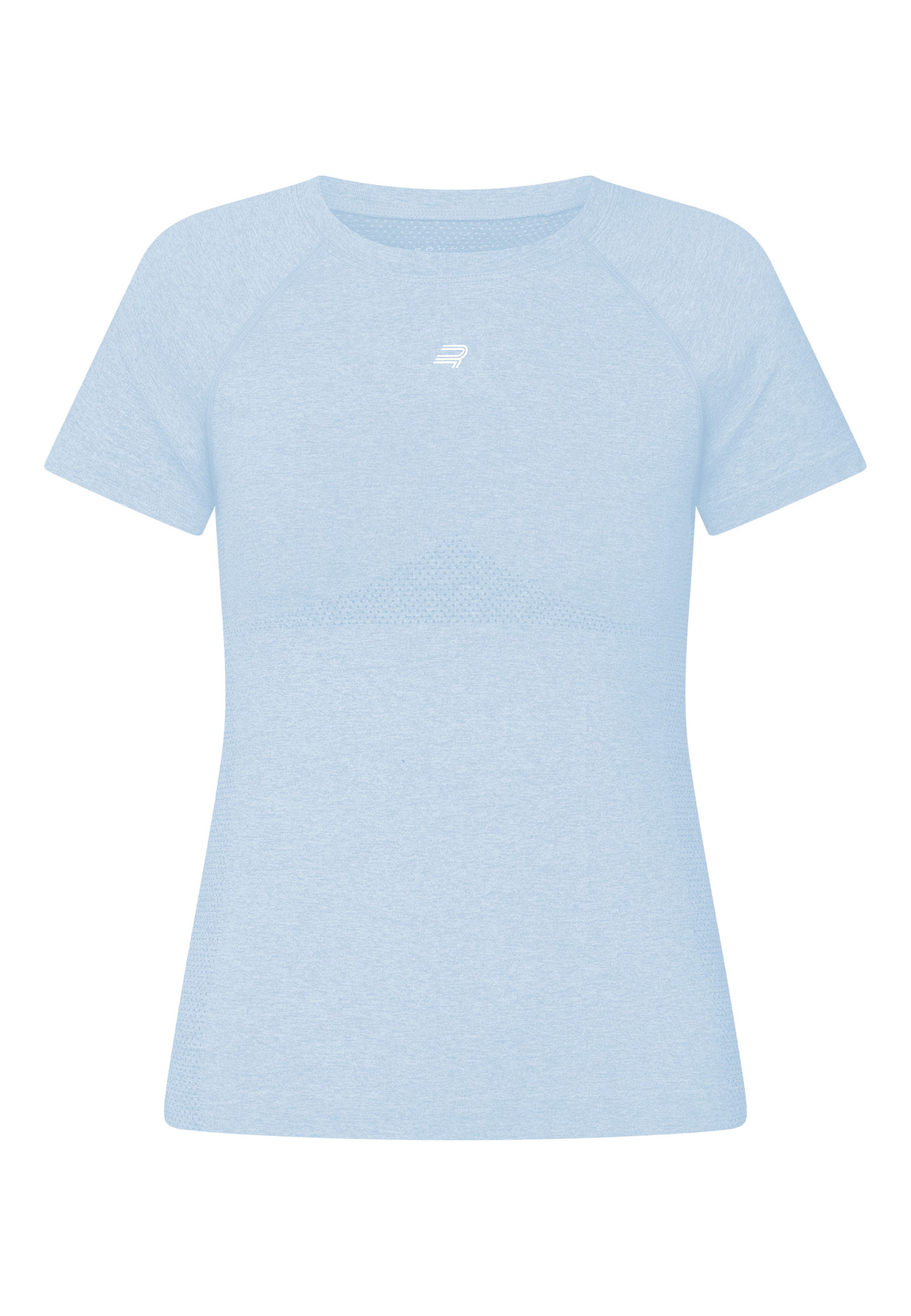 RÖHNISCH Seamless Flex Tee Chambray Blue