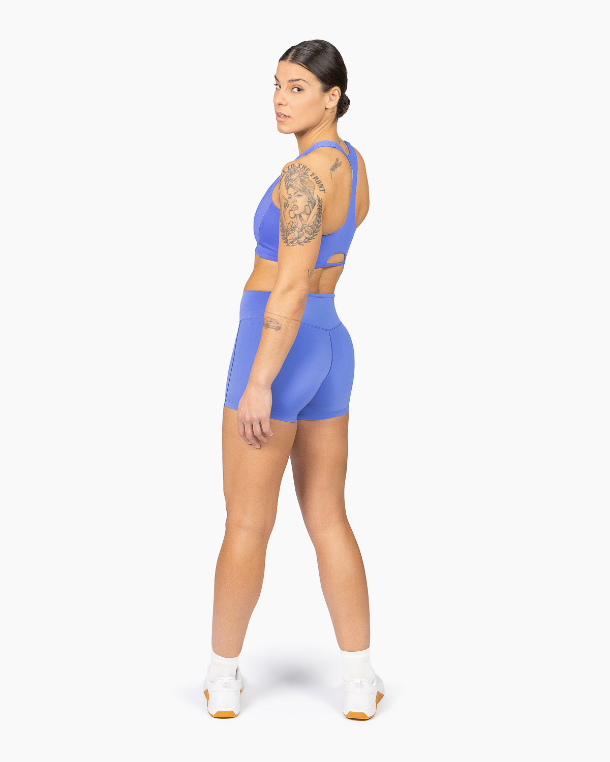 Velites Legging Short Holo Caribbean Blue