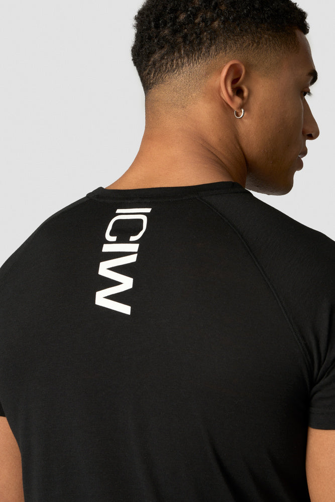 ICIW Tri-Blend Clean Tee Black Men