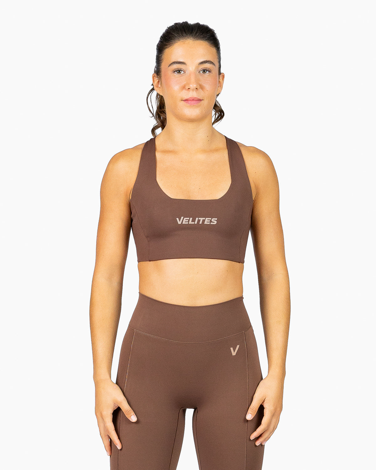 Velites Bra low neck Holo Chocolate