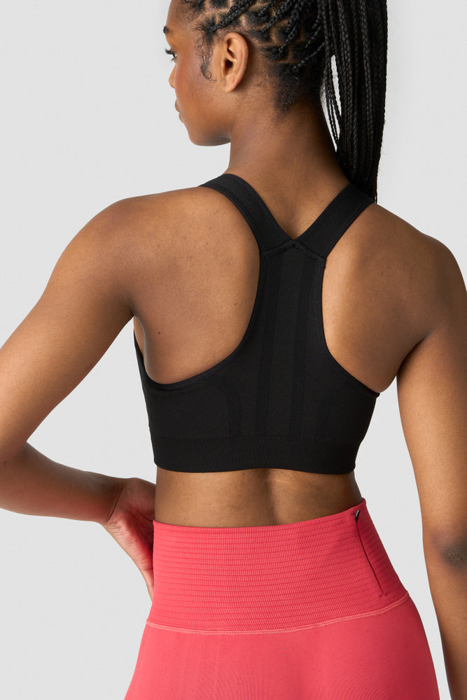 ICIW Rush Seamless Sports Bra Black