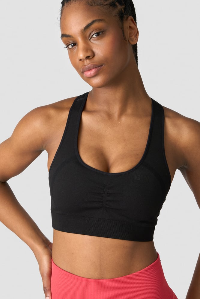 ICIW Rush Seamless Sports Bra Black