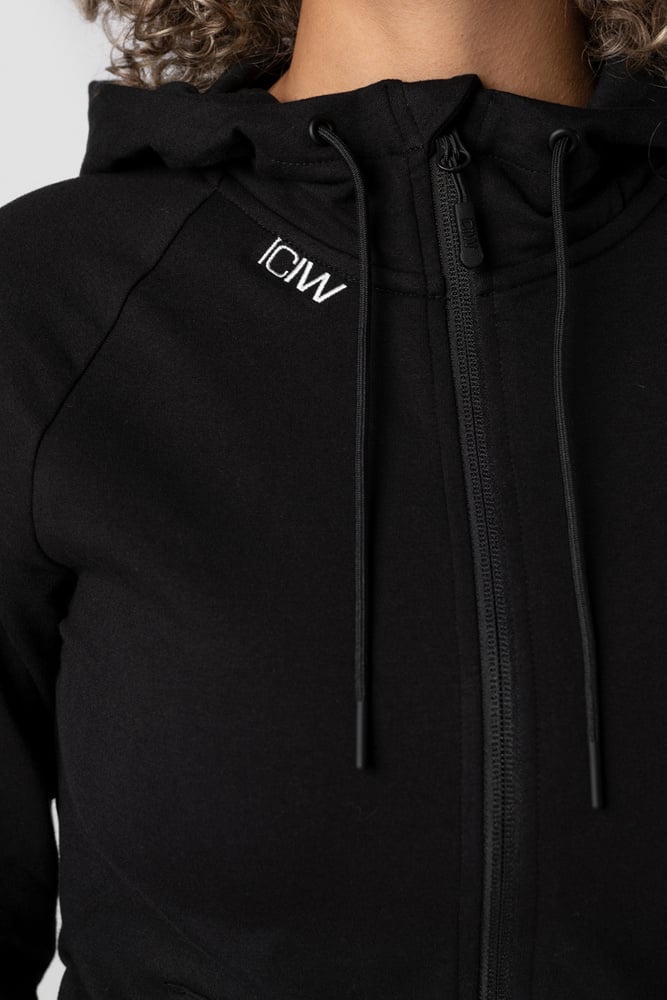 ICIW Activity Zip Hoodie Black Wmn