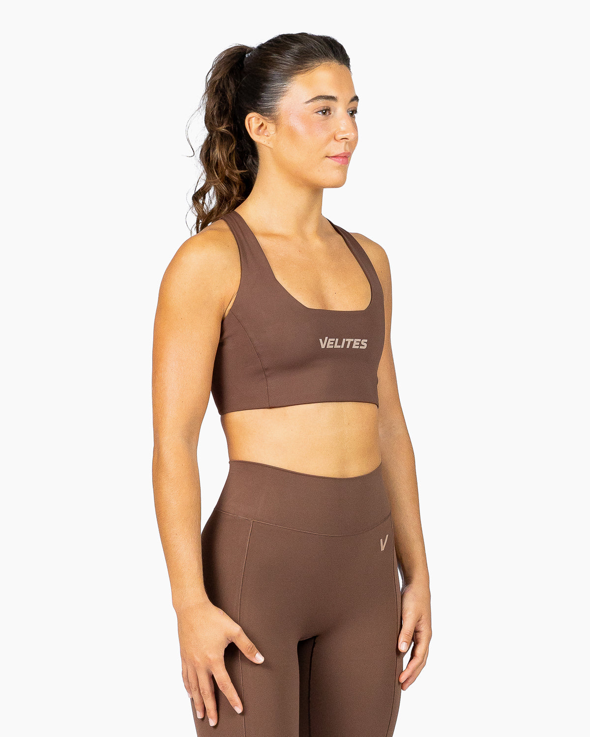 Velites Bra low neck Holo Chocolate