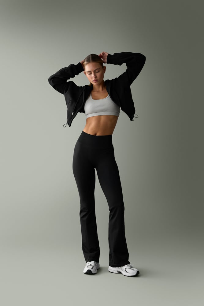 ICIW Define Seamless Flared Tights Black