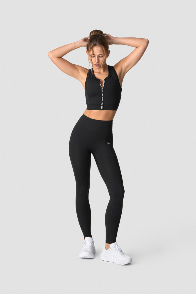 ICIW Contrast Tights Wmn Black