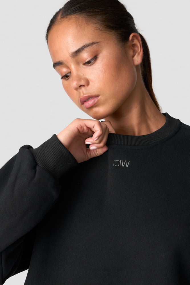 ICIW Heavy Sweatshirt Wmn Black