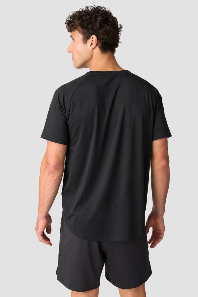 ICIW Stride Raglan Print T-shirt Men Black