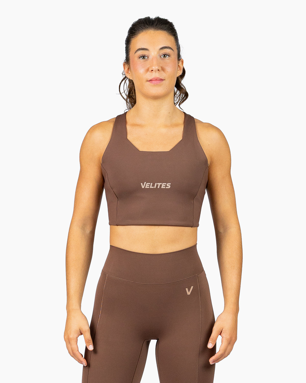 Velites Bra high neck Holo Chocolate