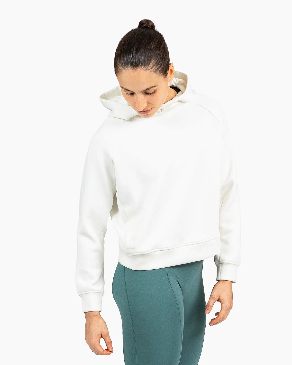 Velites Crop Hoodie Holo Vit