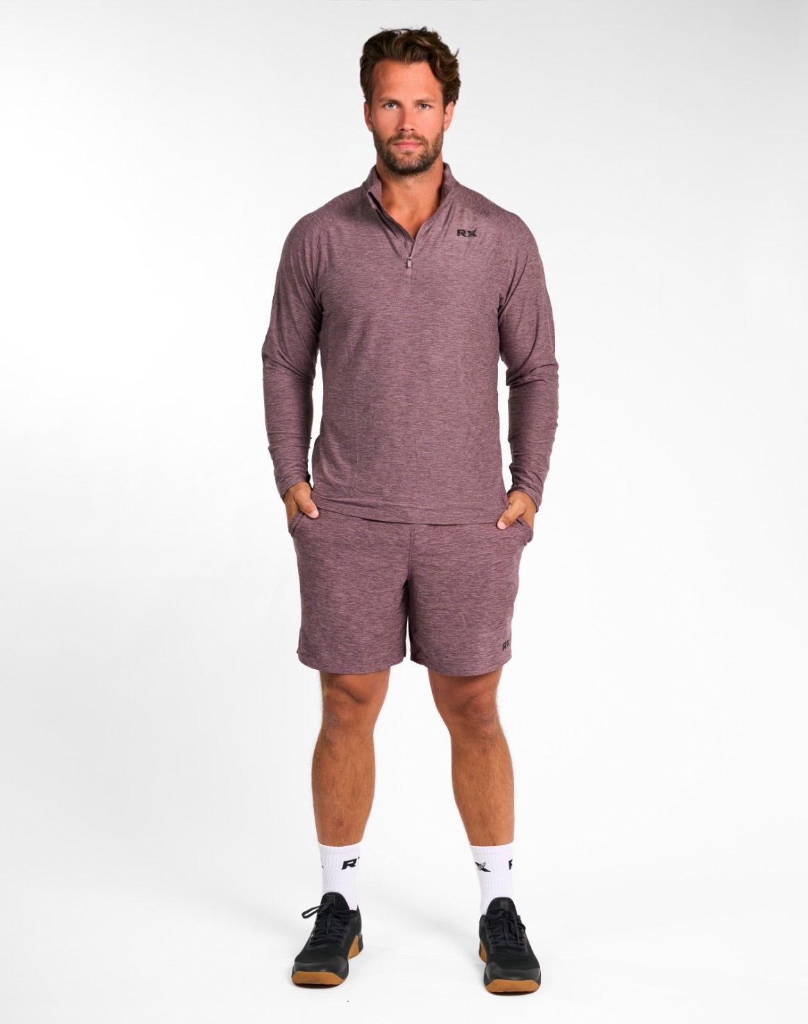 RX Performance Core Long Sleeve Taupe