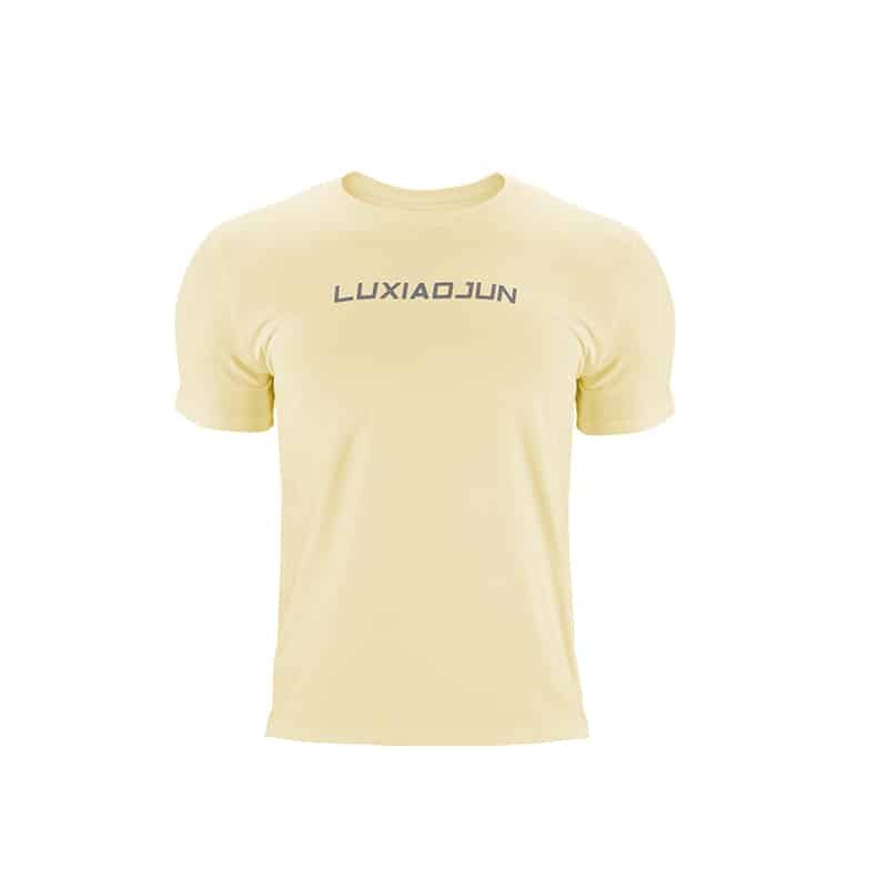 LUXIAOJUN Basic Sportswear Essential Classic Men's T-shirt