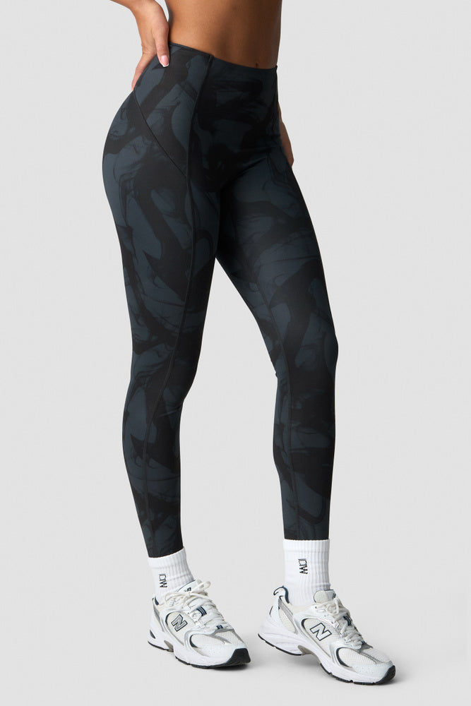 ICIW Sculpt Tights W Smoke Grey