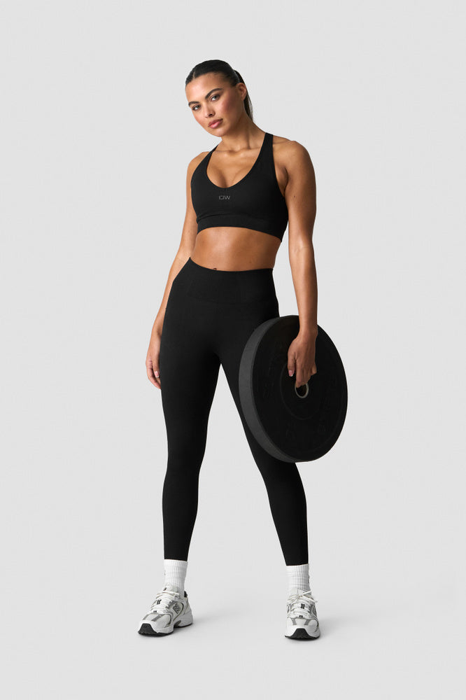 ICIW Sculpt Seamless Sports Bra Black