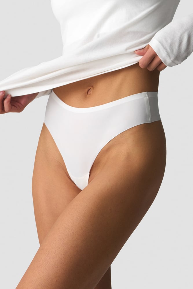 ICIW Invisible Brazilian Panty White 3-pack