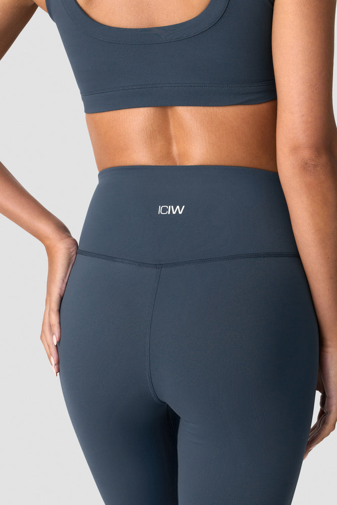 ICIW Nimble Tights W Dark Dusty Blue